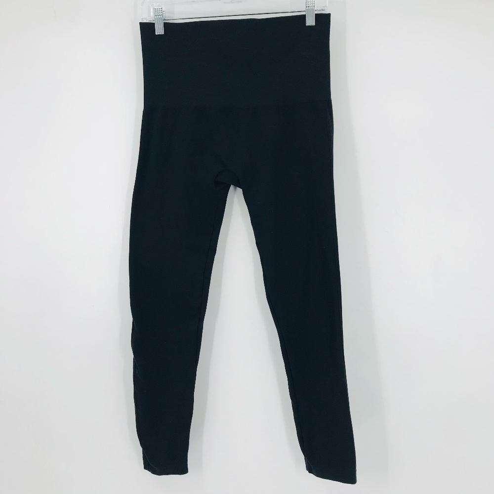Spanx Look At Me Know High Rise Seamless Leggings Black Size 2x